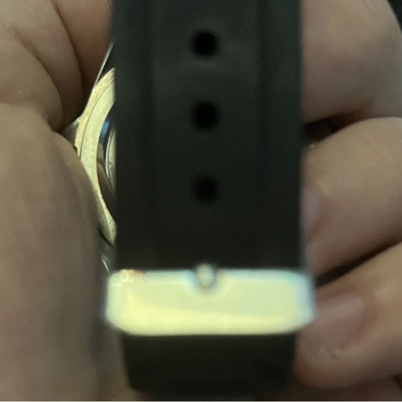 New Seal Black and Red Quartz Watch Men Adjustable Strap Rolex Style . - Picture 4 of 9